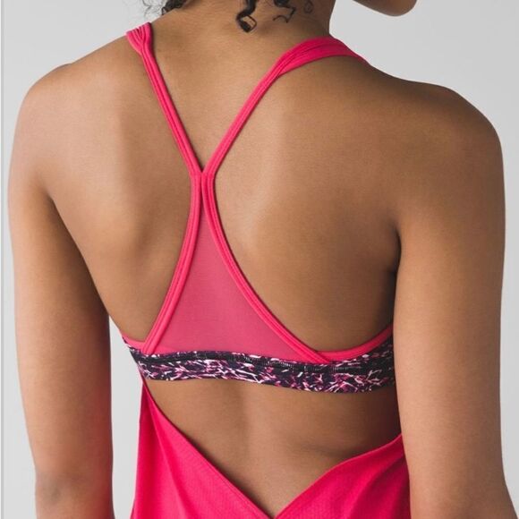 Lululemon Minimalist Tank Boom Juice / Mini Ripple Boom Juice Multi size 6 EUC - Picture 3 of 16